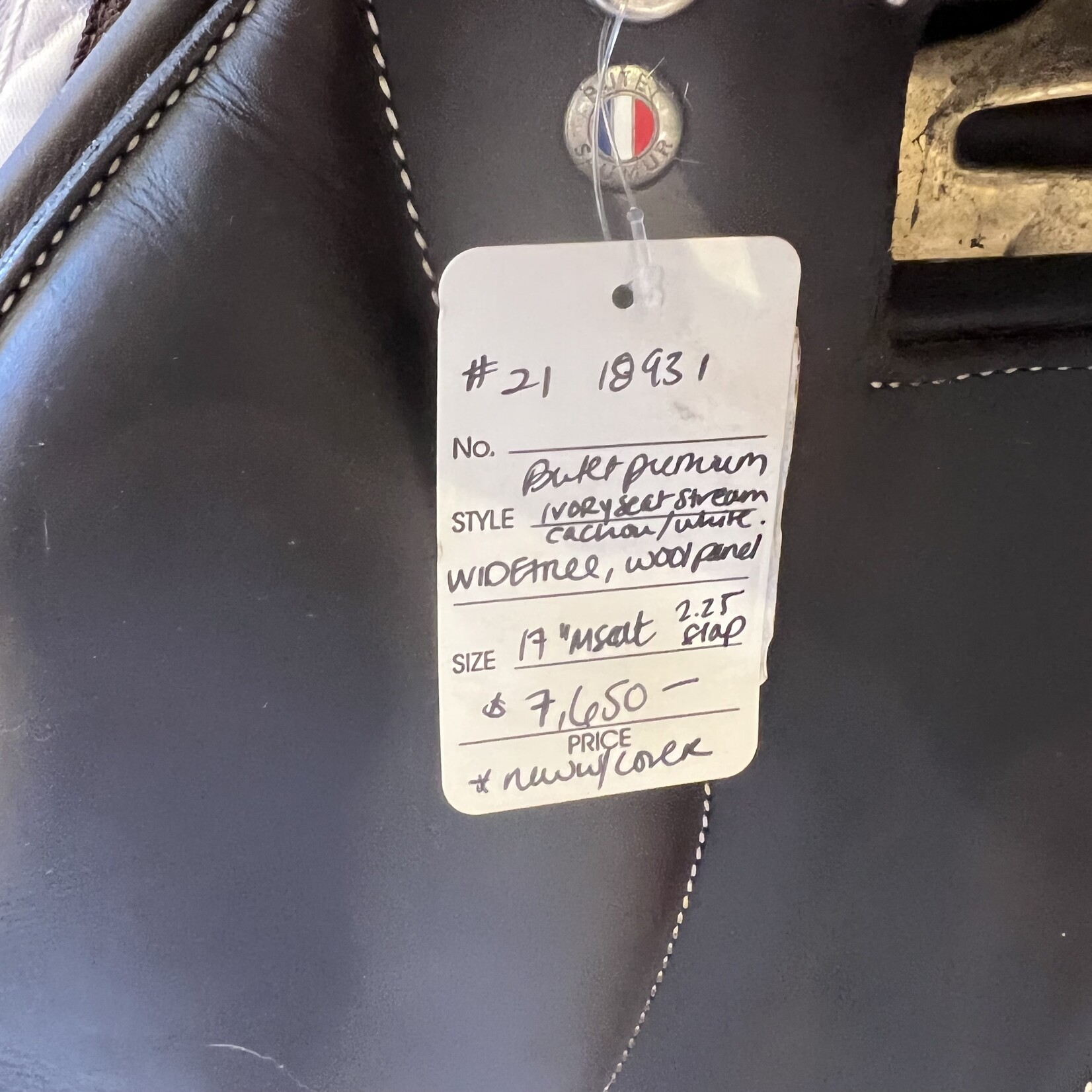 Butet Butet Integrated Premium M Seat Jumping Saddle