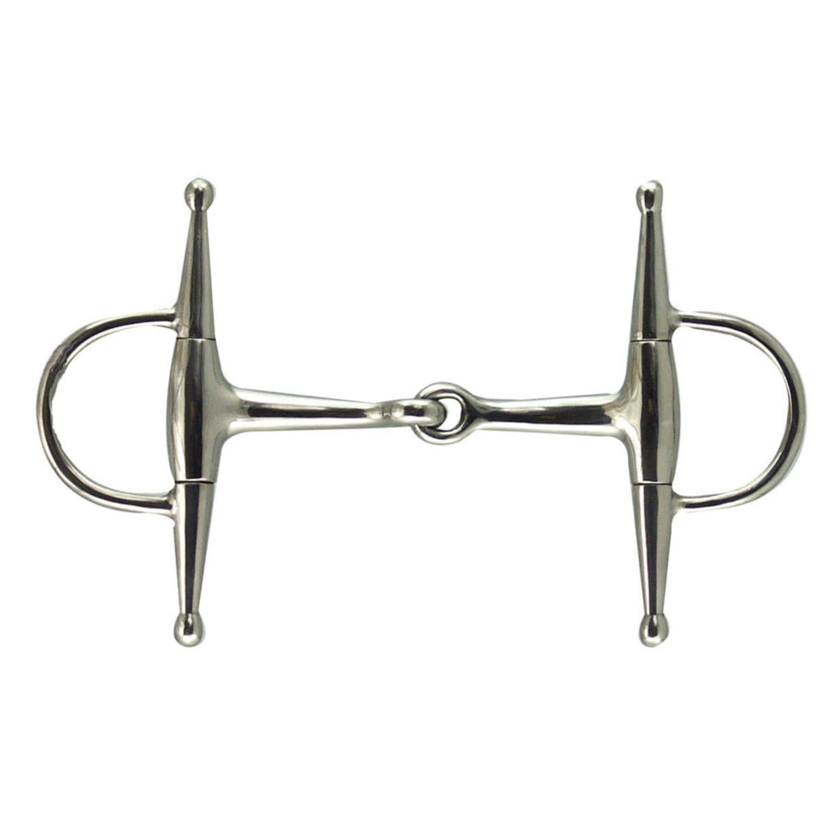 Full Cheek Eggbutt Snaffle, 5 1/4” w/ 6 1/2” Cheeks