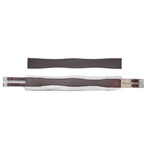 Horse Fare Leather Split End Girth - Removable Sheepskin