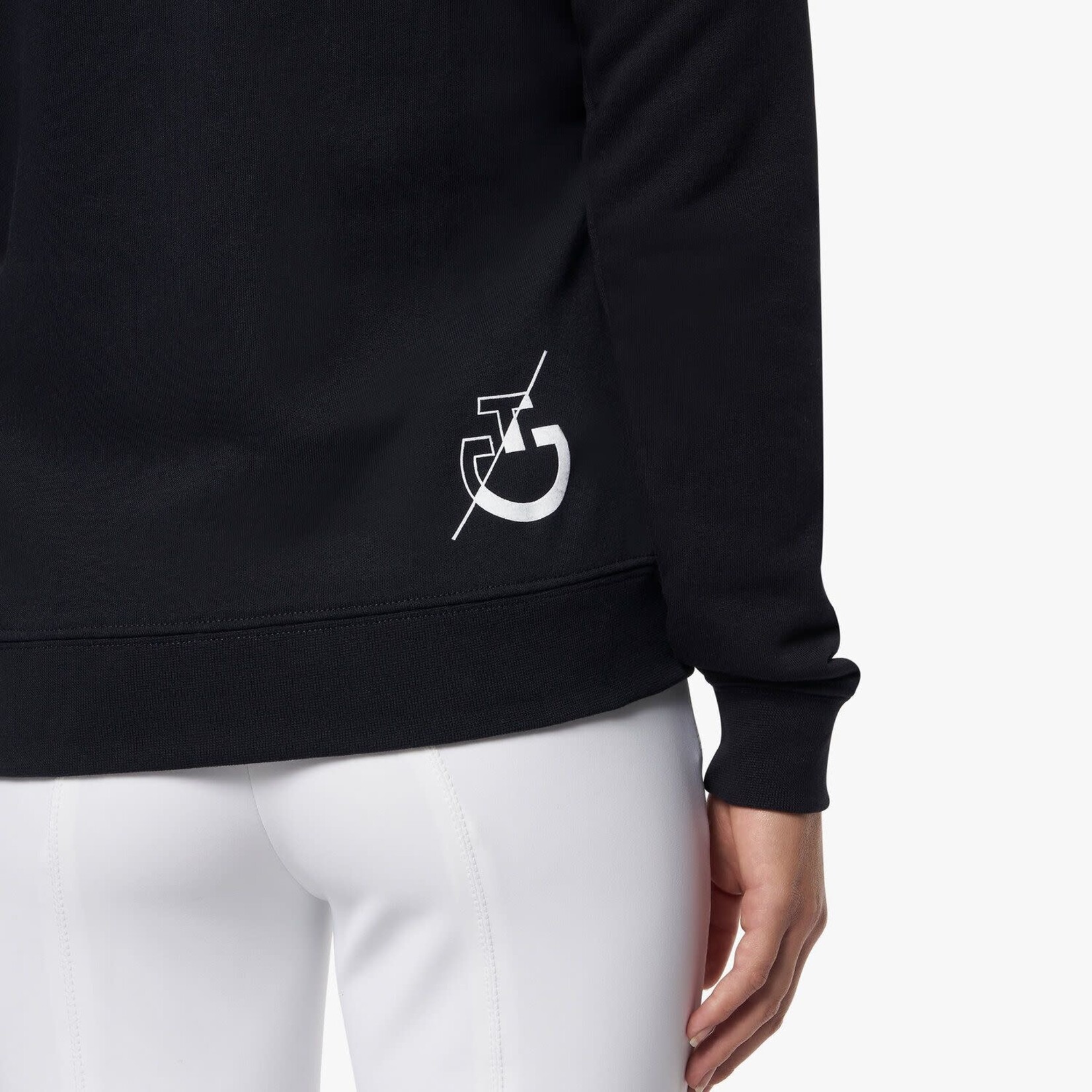 Cavalleria Toscana FEA009 Cavalleria Toscana Girl's Team Daytona Zip Hoodie