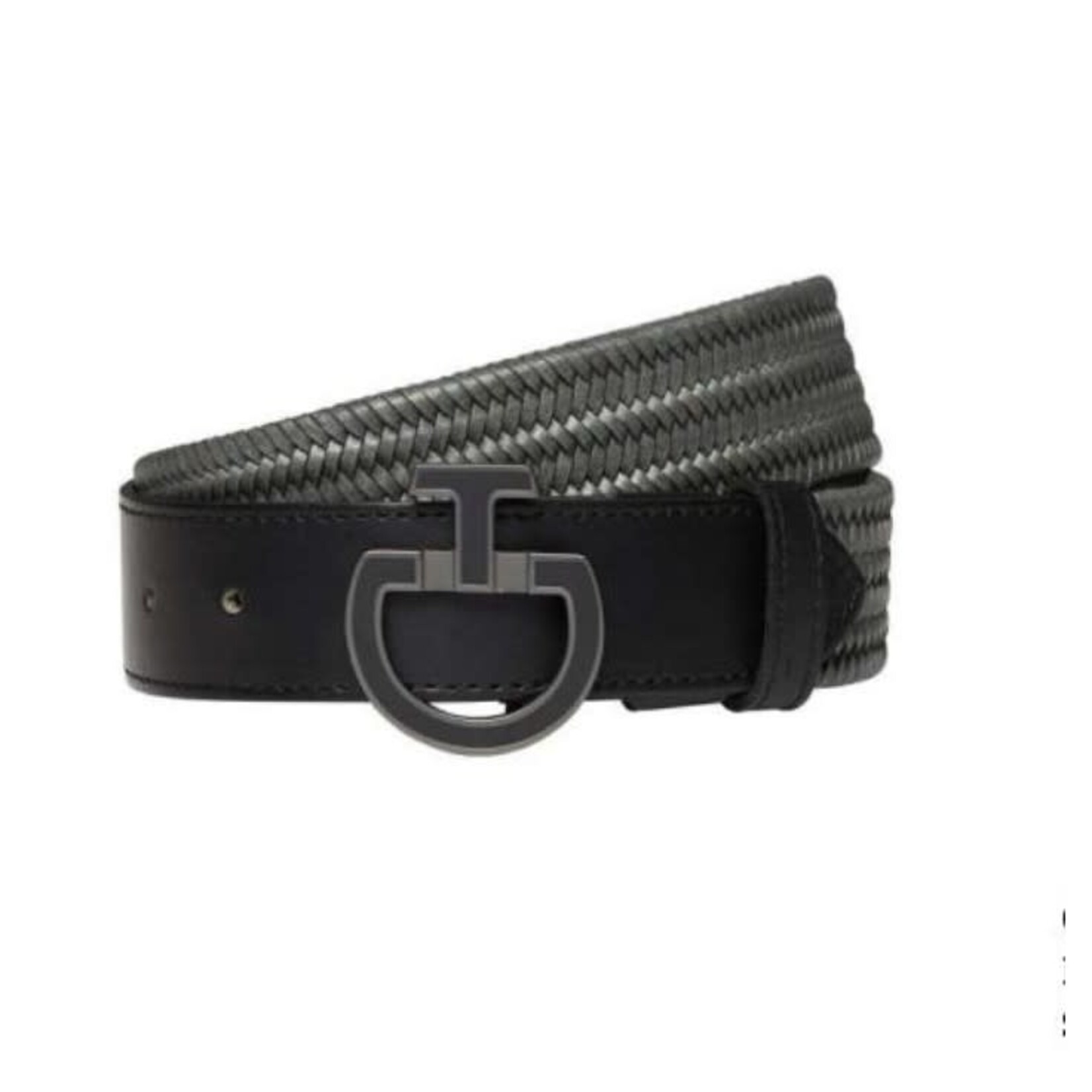 Cavalleria Toscana CIN083 Cavalleria Toscana CT Woman Total Black Buckle Belt