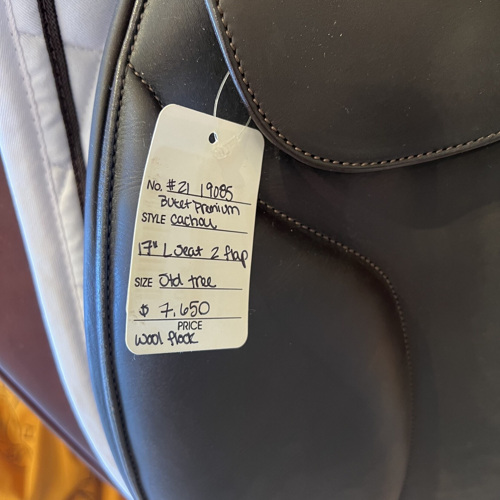 Butet Butet Integrated Premium L-Seat Jumping Saddle