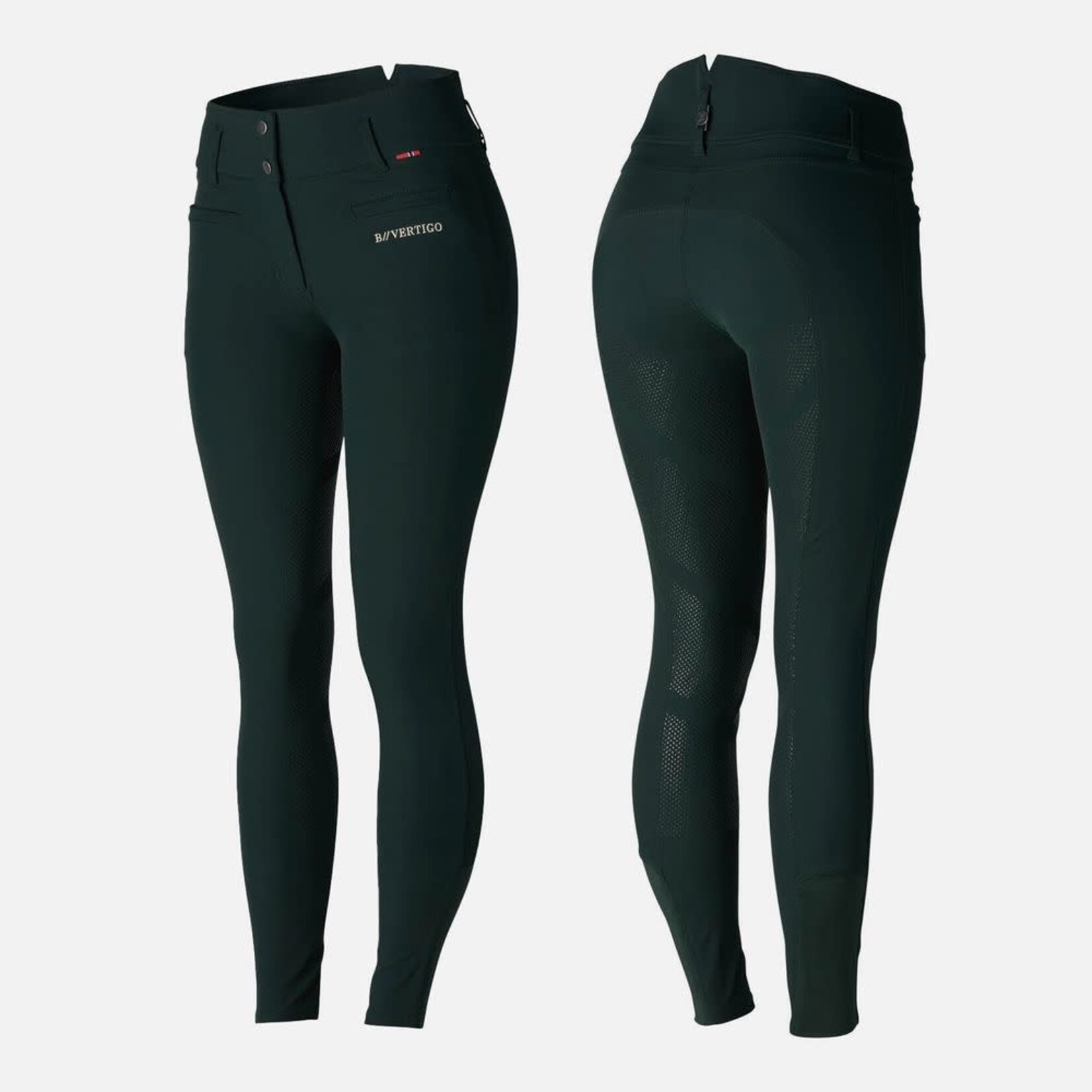 B-Vertigo B Vertigo Tiffany Women’s High-Waist Full Seat Silicone Grip Breeches
