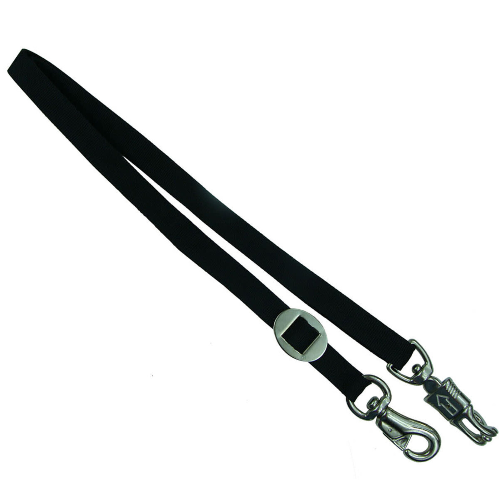 Nylon 45”-79” Adjustable Cross Tie w/ Trigger and Panic Snap