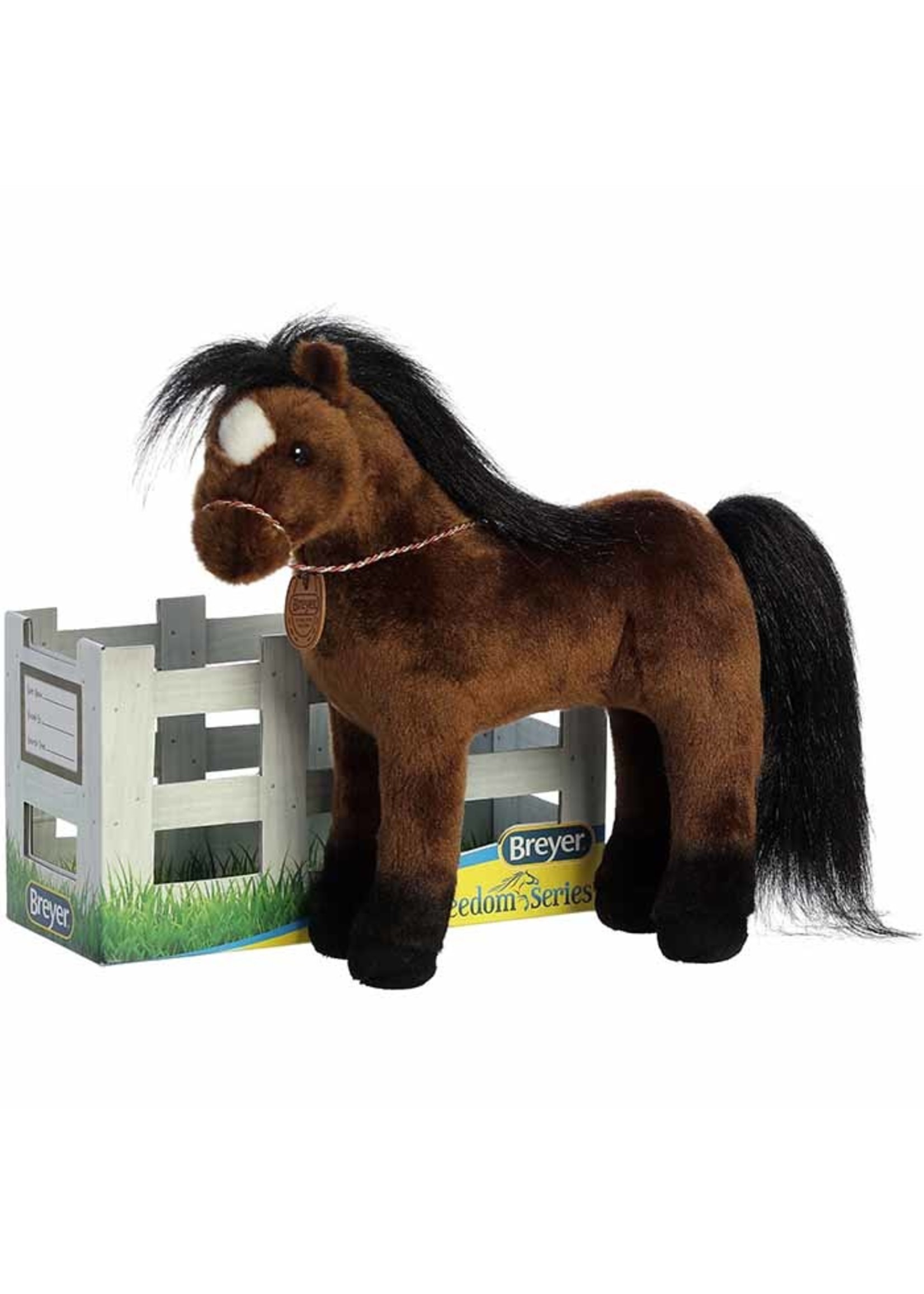 13" Breyer Plush Horse in Corral RIDE