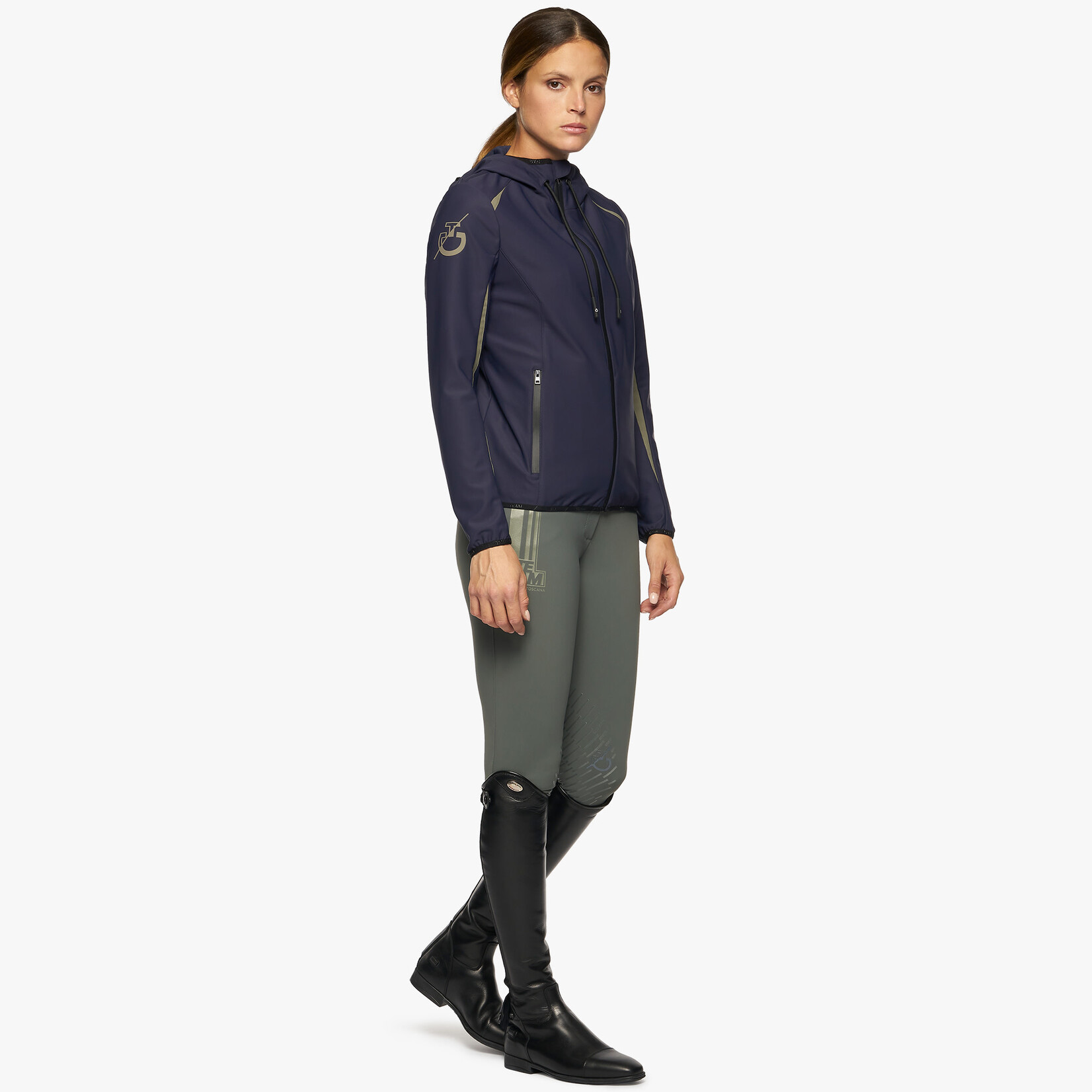 Cavalleria Toscana GID263 Cavalleria Toscana Team Highlight Jersey Hooded