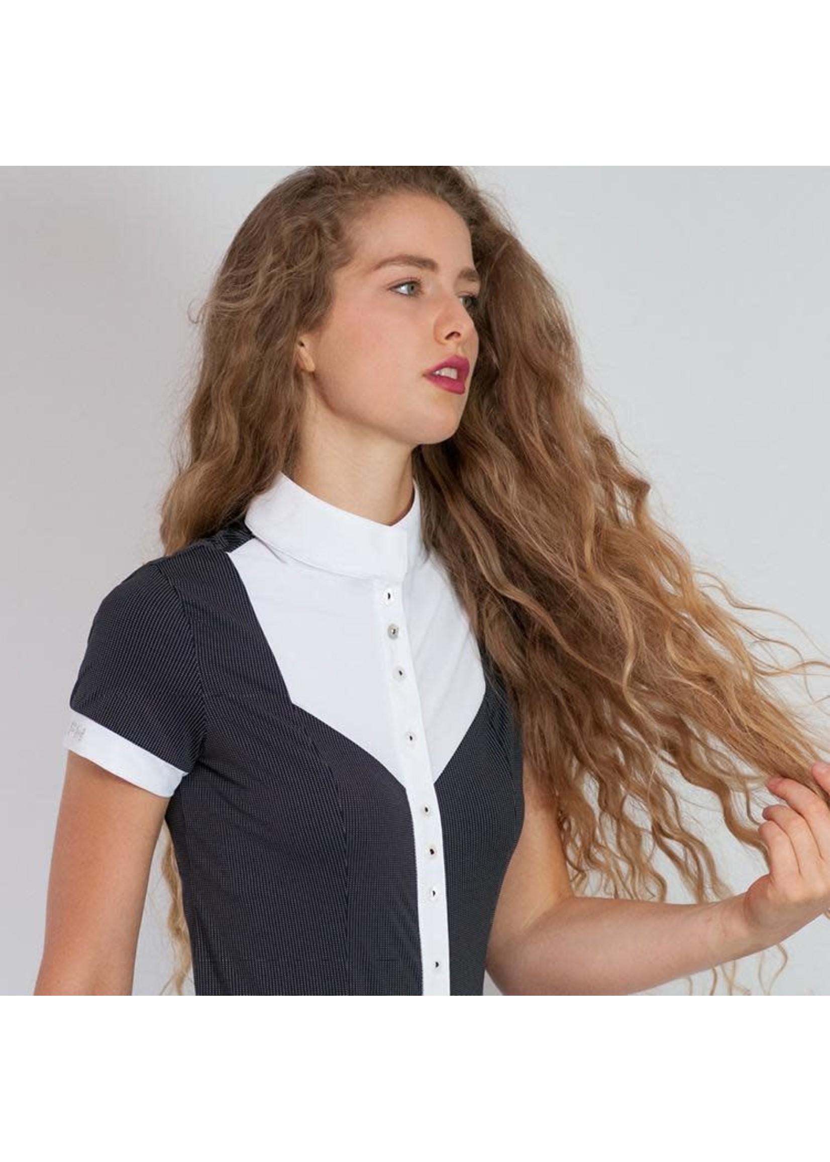 Chemise De Concours Devon Aire Enfant - Manches Courtes - Taille 10R - Neuf