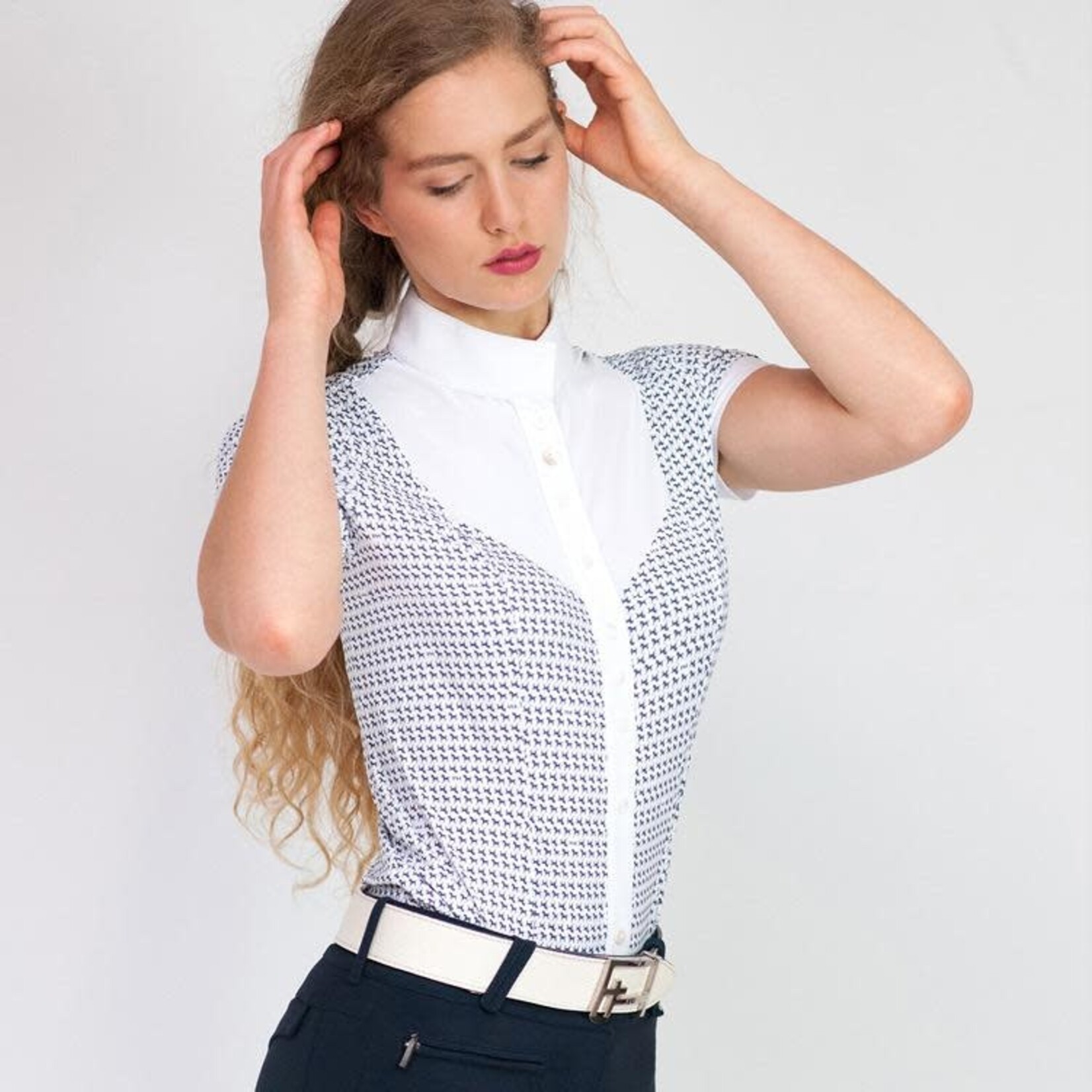For Horses For Horses Gloria Short Sleeve Show Shirt