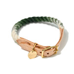 Found My Animal Rope & Leather Collar Ombre