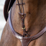 Dy'on DY07B Dy'on Elastic Running Martingale Attachment w/Brass Hardware