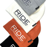 RIDE RIDE Lotus Beanie, Limited Edition, Fleece Lined Knit Fold-Over