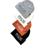 RIDE RIDE Lotus Beanie, Limited Edition, Fleece Lined Knit Fold-Over