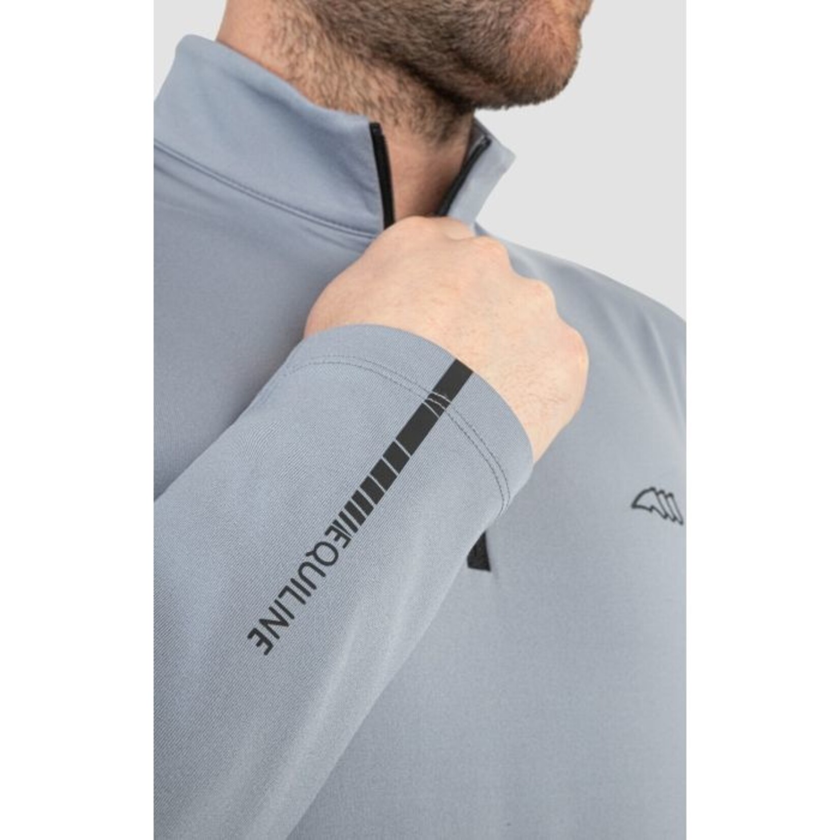 Equiline H00518 Equiline Chidic Men's 1/4 Zip Training Top