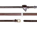Dy'on DY05F Dy'on Hunter Reins 4/8” Fancy Stitched,