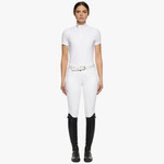 Cavalleria Toscana POD308 Cavalleria Toscana Mitered Corner Jersey S/S Zip Competition