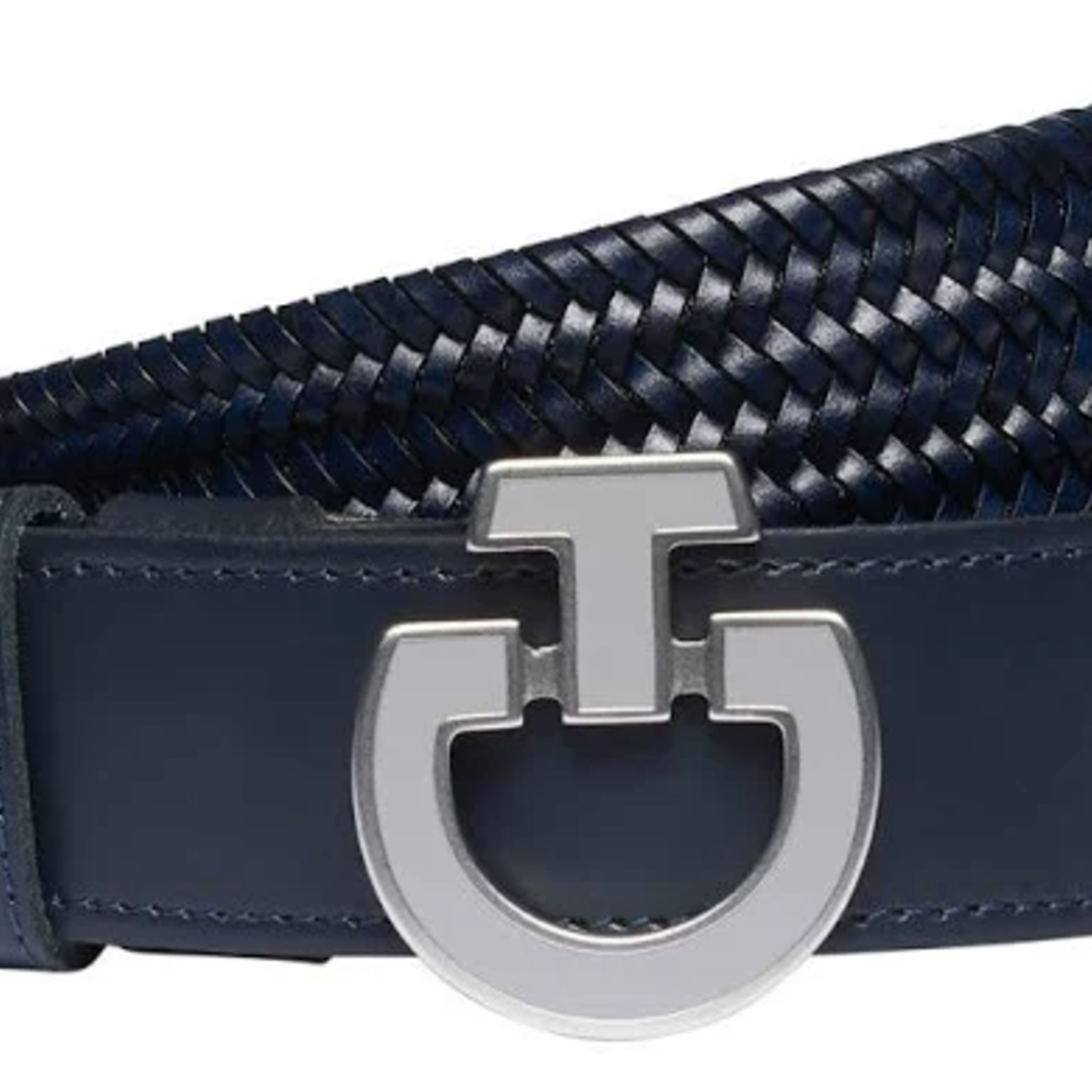 Cavalleria Toscana CIN083 Cavalleria Toscana CT Woman Total Black Buckle Belt