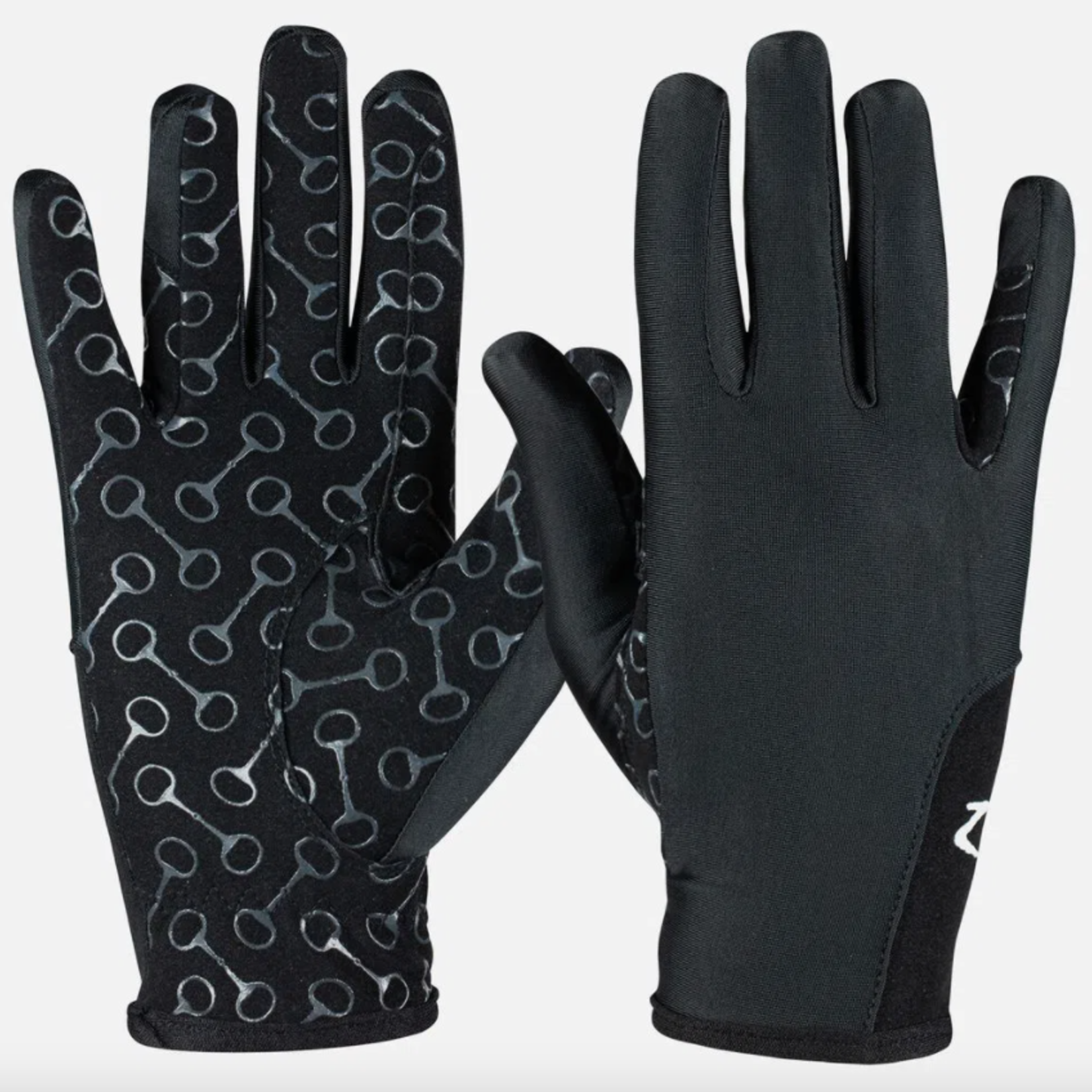 Horze Children’s Silicone Bit-Printed Grip Riding Gloves