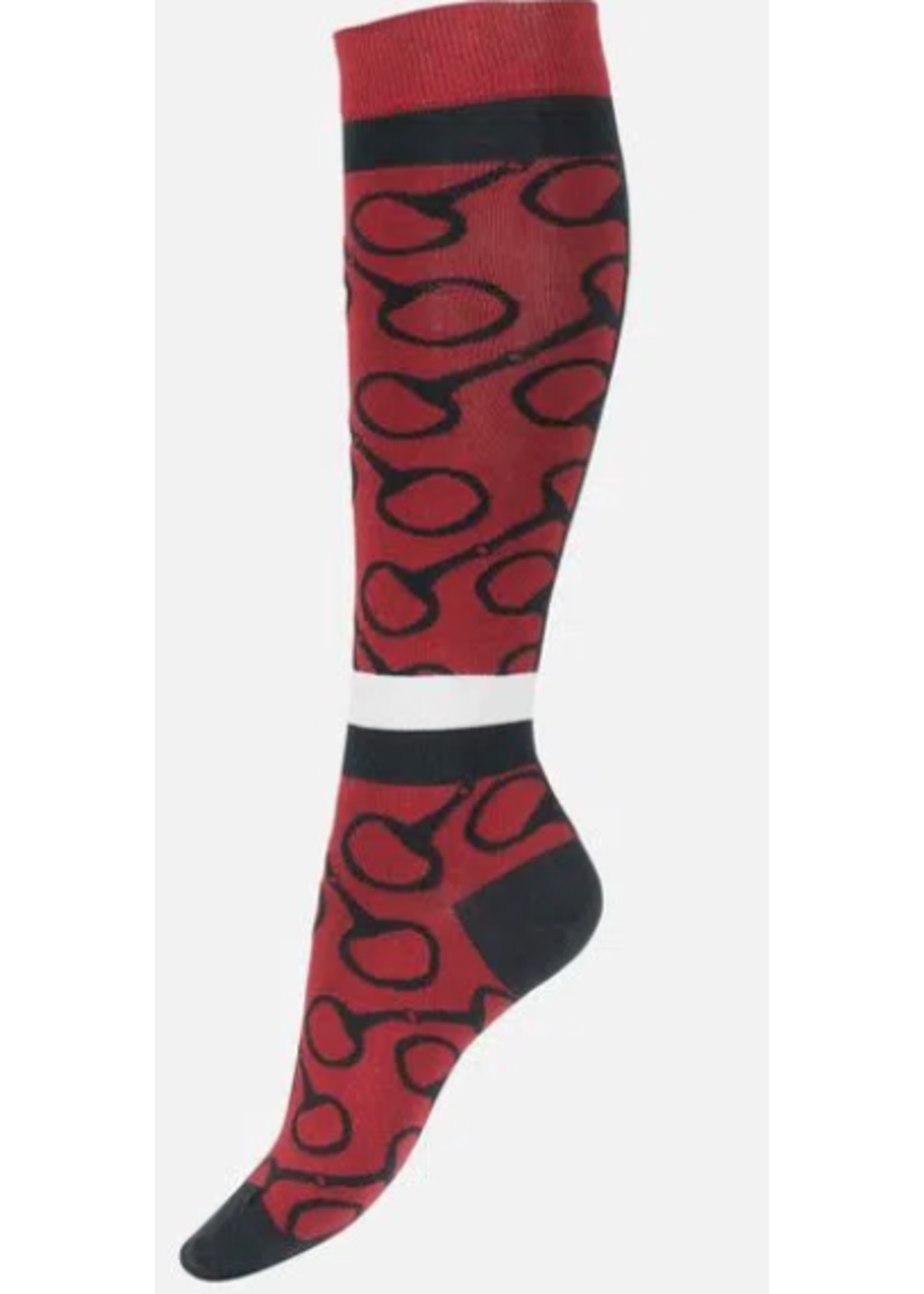 Horze Jacquard JR Knit Riding Knee Socks RIDE