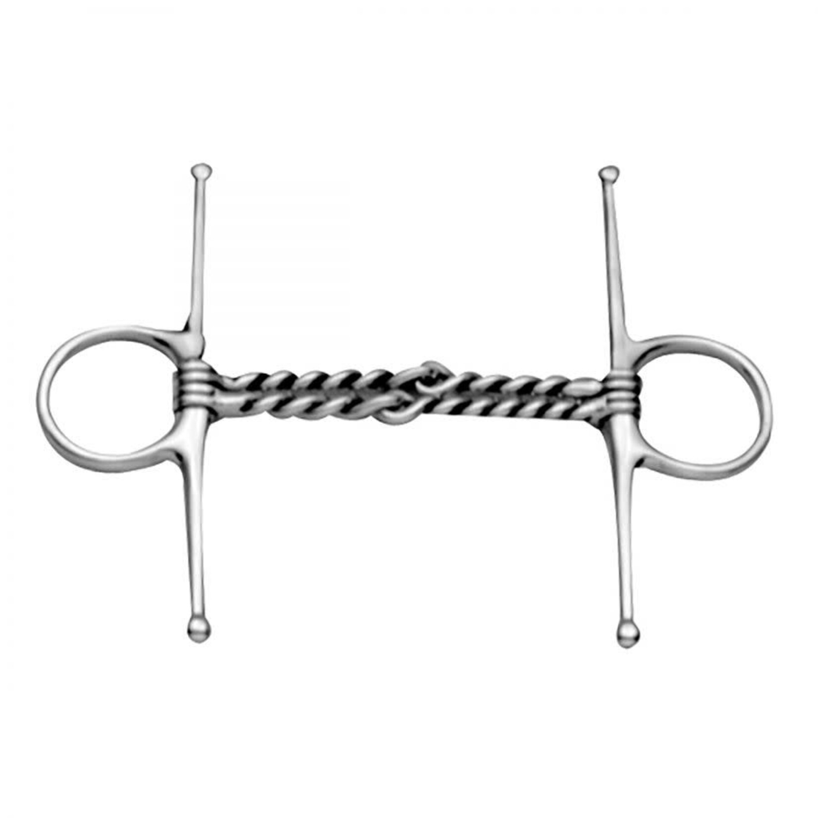 Korsteel Korsteel Stainless Steel Double Twisted Wire Full Cheek Snaffle