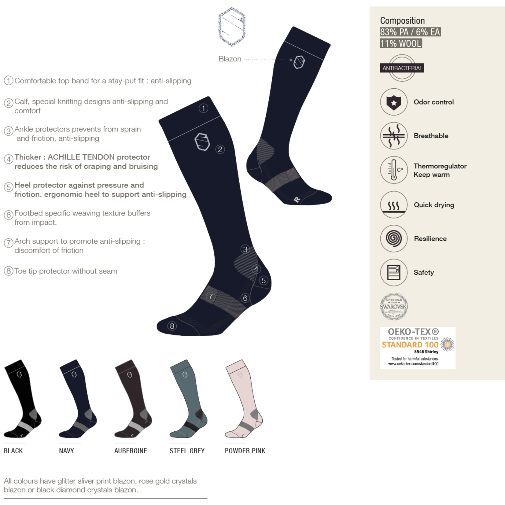 Samshield Samshield Balzane Tallia Women's Socks