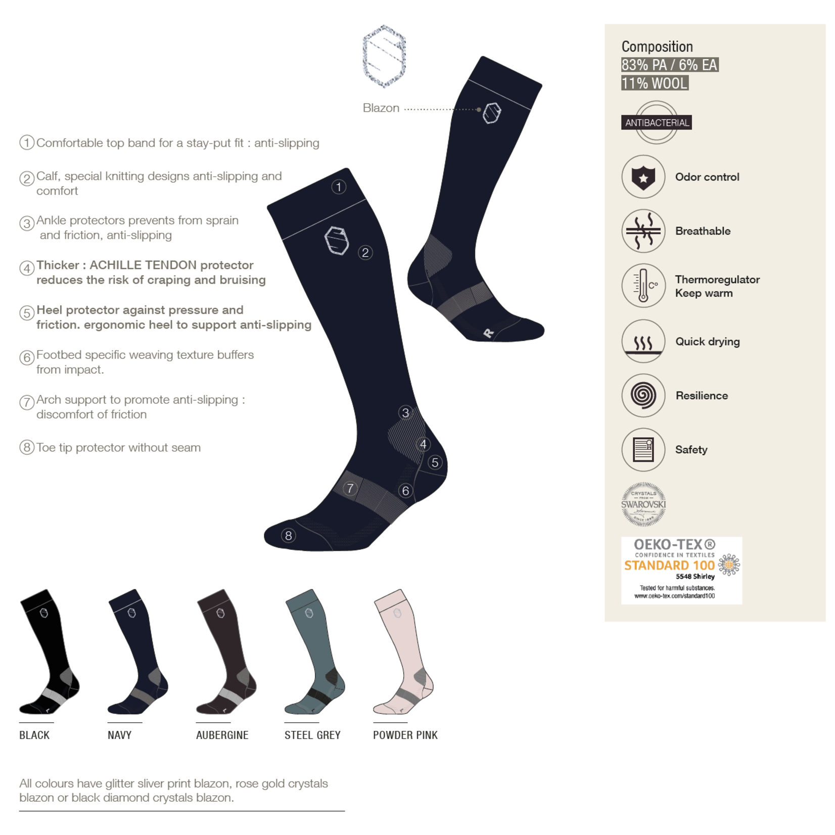 Samshield Samshield Balzane Tallia Women's Socks