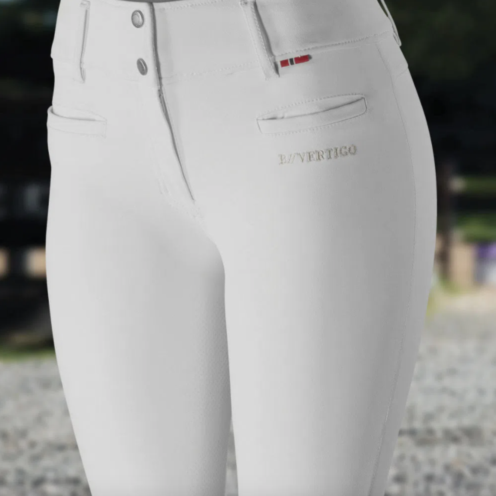 B-Vertigo B Vertigo Tiffany Women’s High-Waist Full Seat Silicone Grip Breeches
