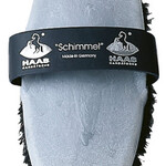 Haas HAAS Schimmel Brush, Silver Backing with firm Brown bristles