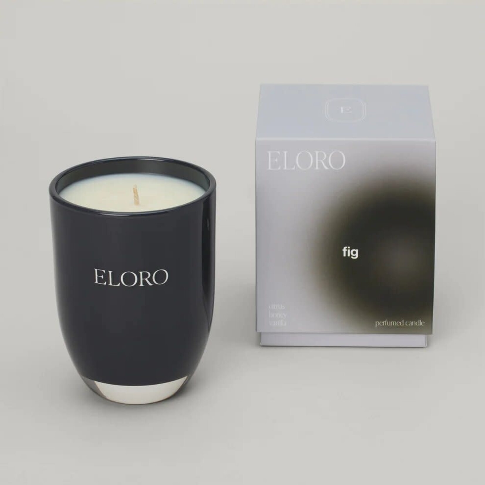 Fleur Candles Eloro Candles, Single-Wick Soy Candle, 55 hour burn time