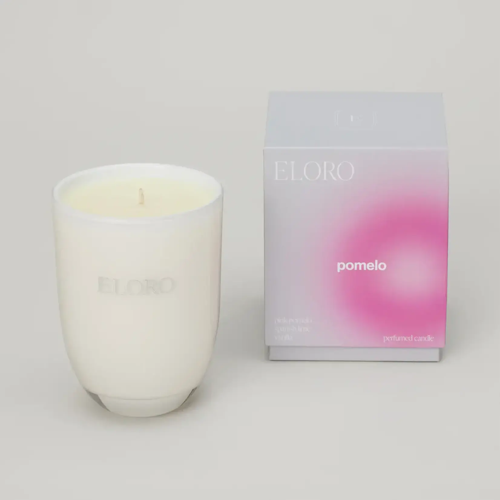 Fleur Candles Eloro Candles, Single-Wick Soy Candle, 55 hour burn time