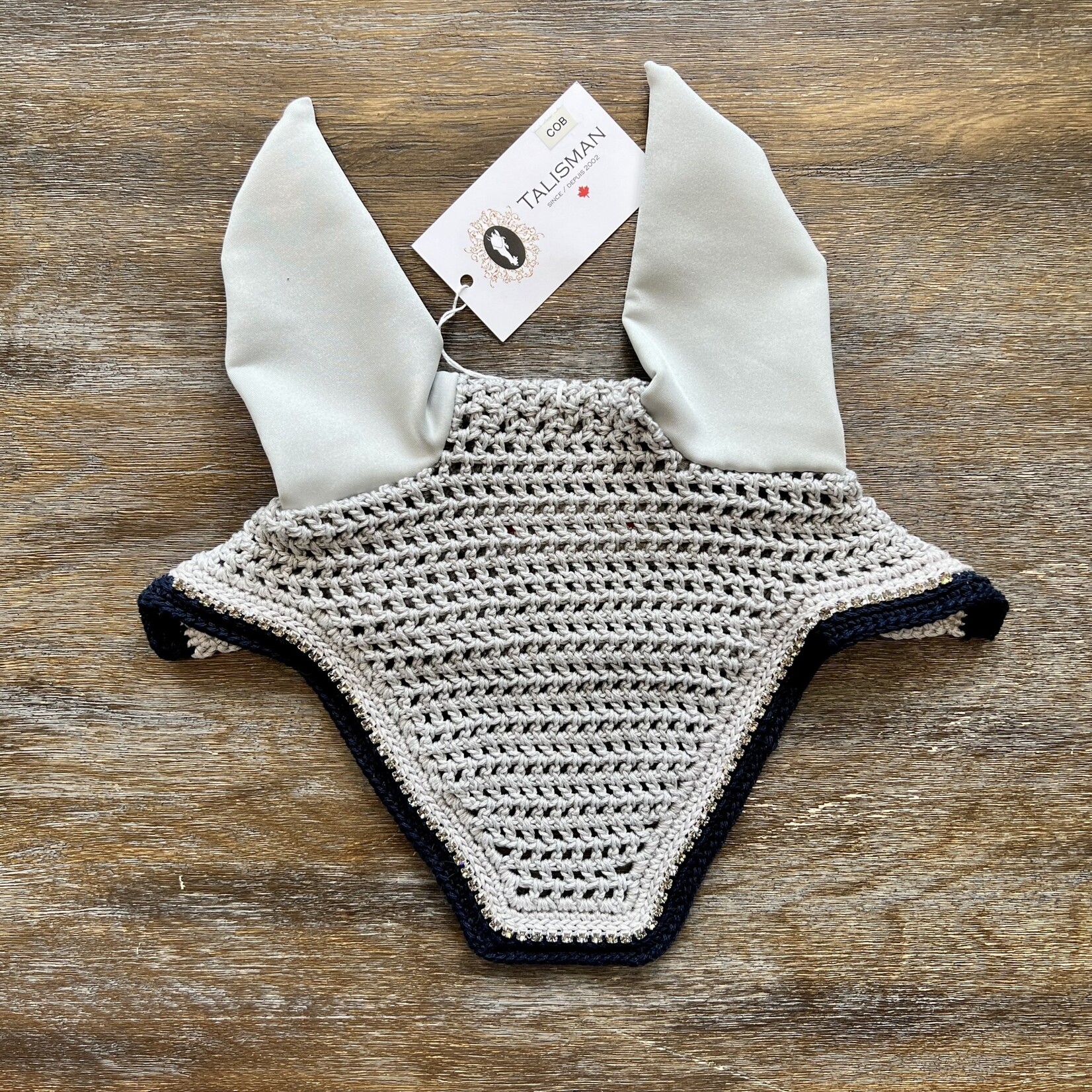 Talisman Talisman U-Front Bonnet - Light Grey Cob