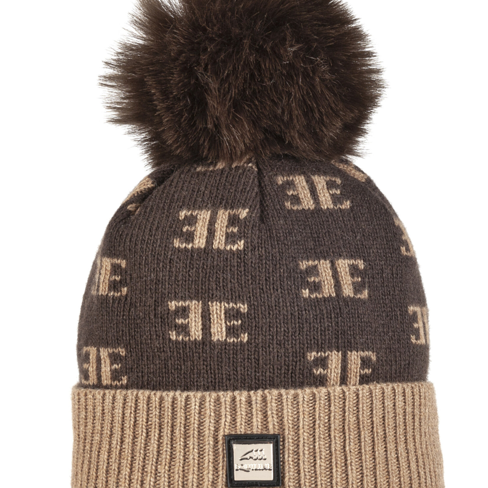 Equiline T11411 Equiline Egife Knit All Over Hat