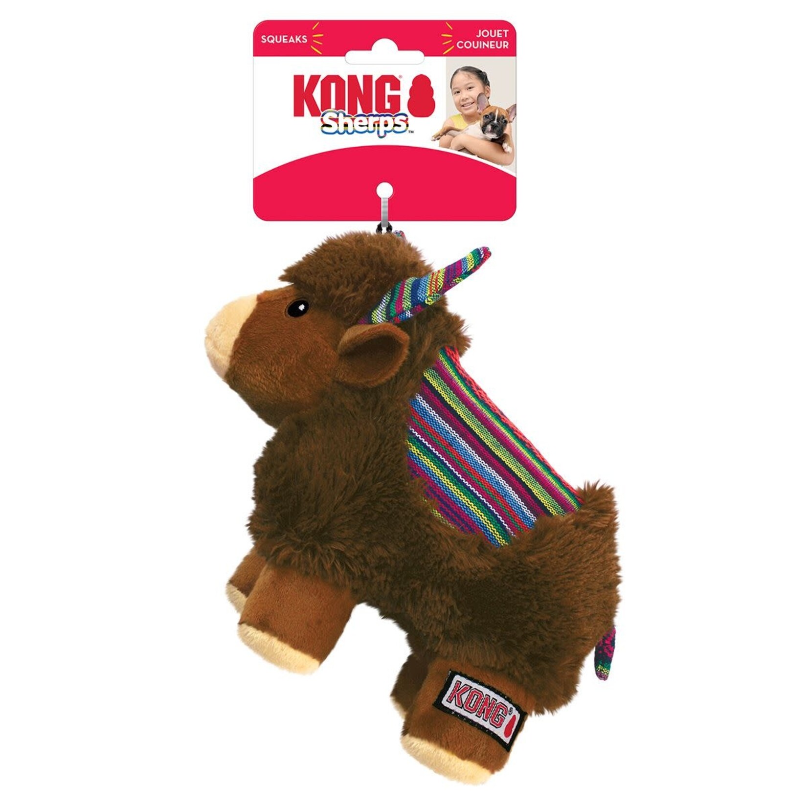 Kong KONG Sherps Dog Toy MD Yak