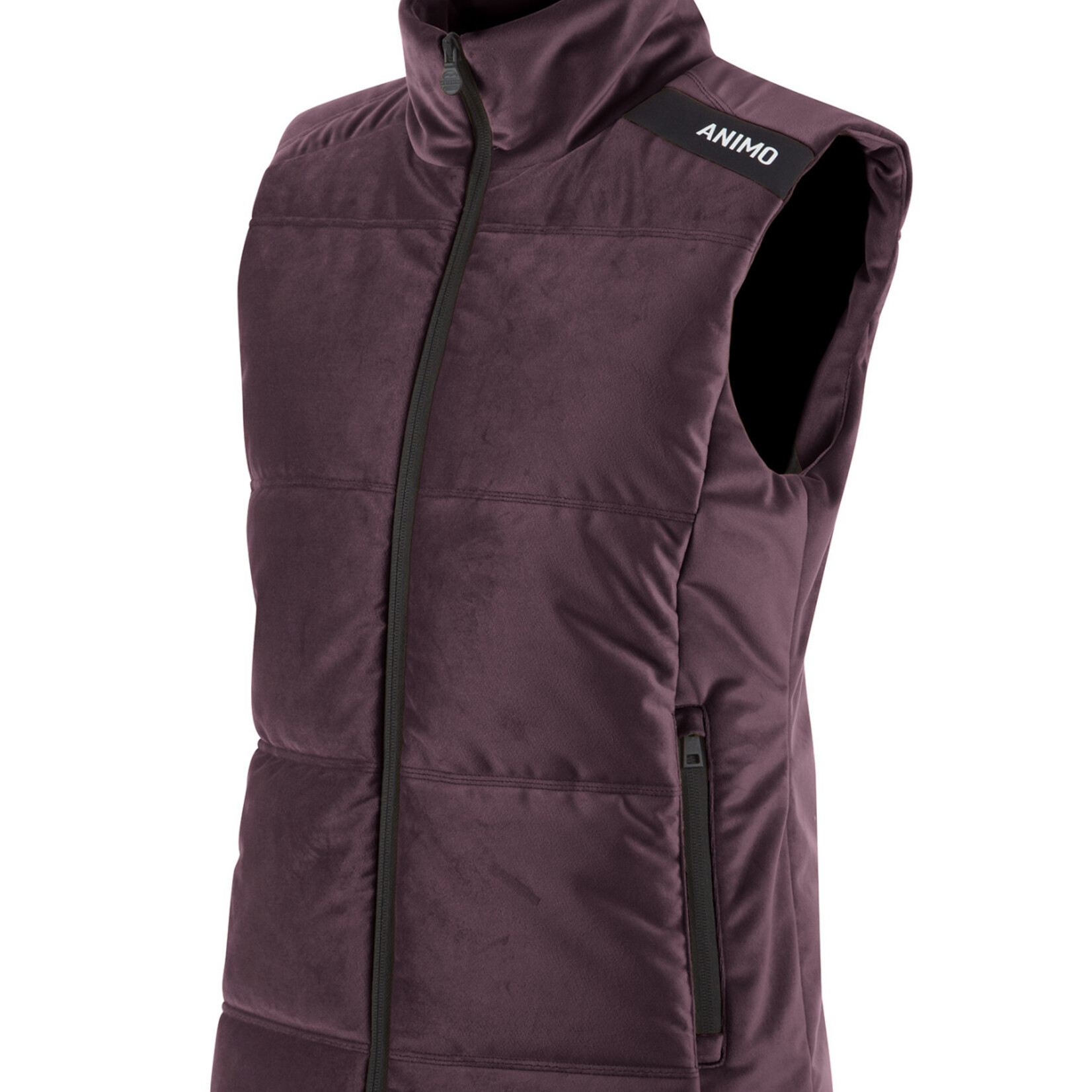 Animo Animo Lusignolo Women's Ultra-soft and Cozy Quilted Velvet vest