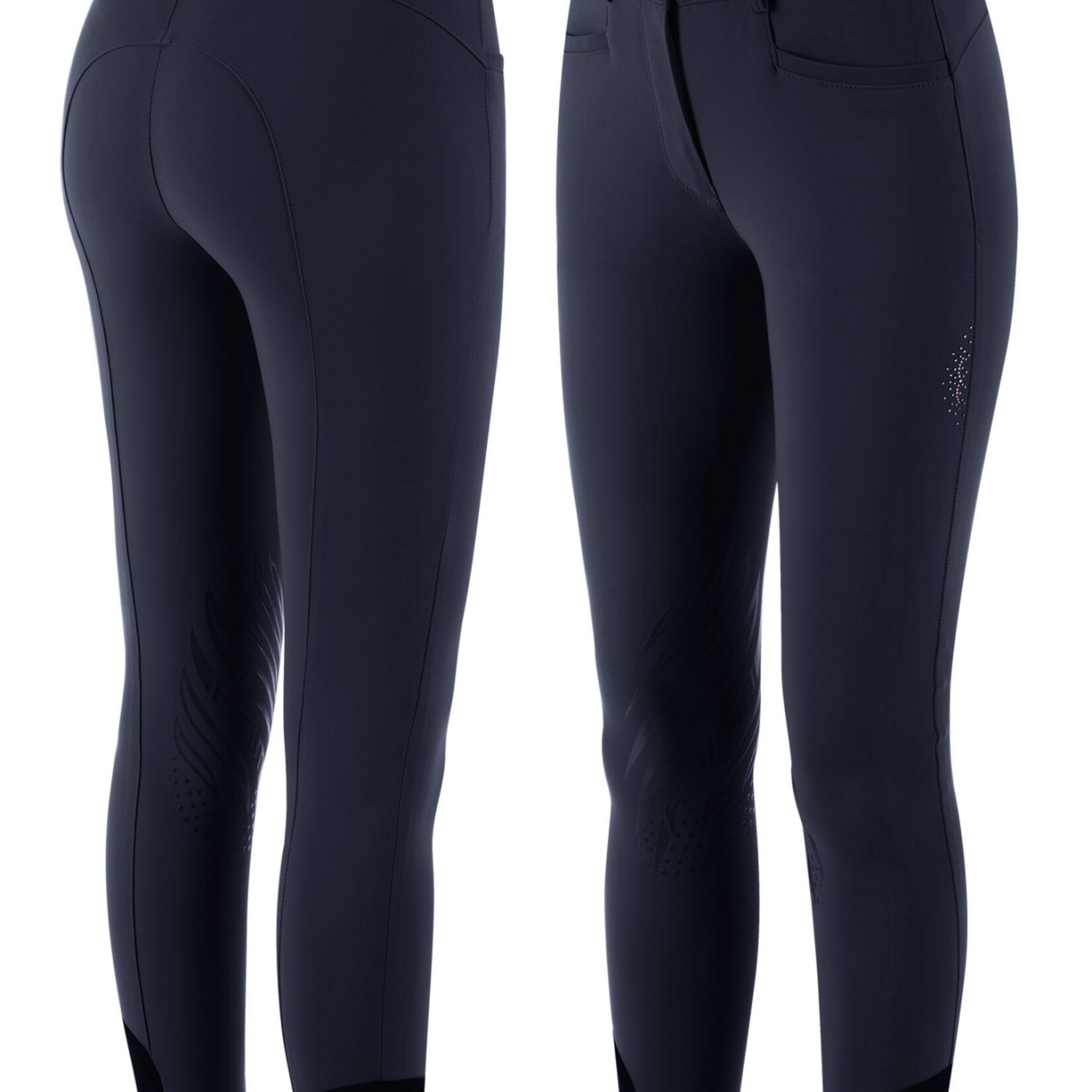 Animo Animo Nuka Women's Knee Grip Breeches Water Repellent Next Fabric