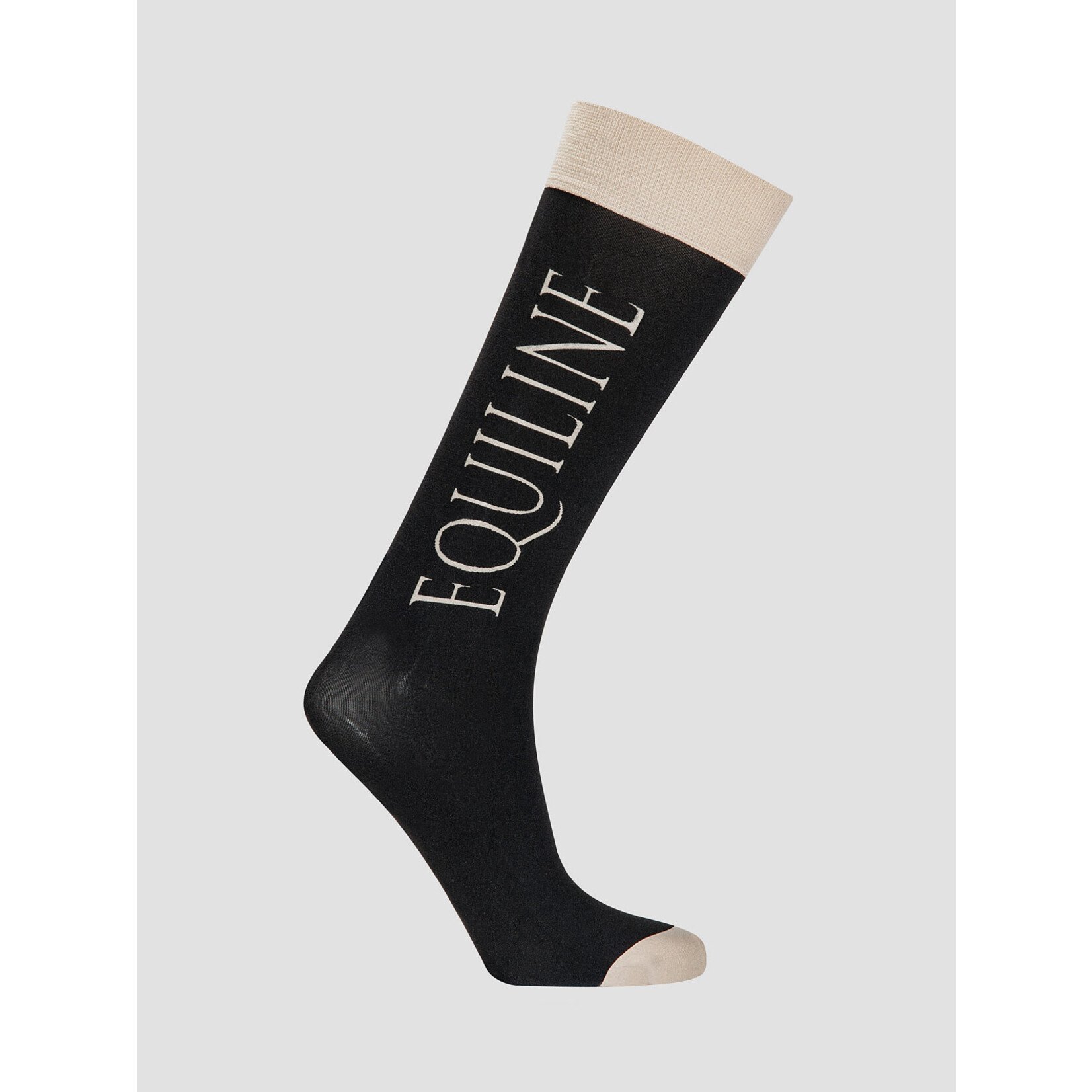Equiline Equiline Softly Socks, Ultra-thin Microfibre socks, 3 pairs per pack, Black, One size