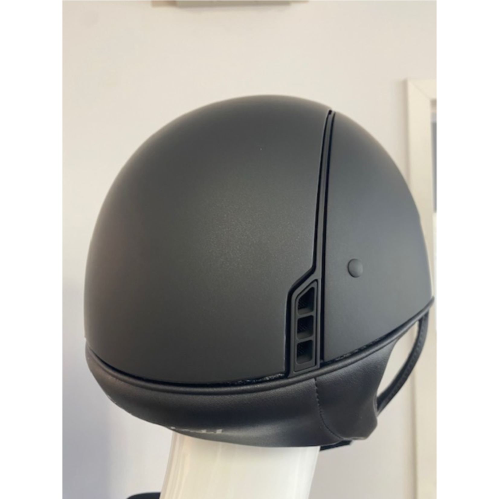 Samshield 1.0 Samshield Dark Line Helmet w/ Matt Trim & Blazon, Sold as a kit with coordinating liner (sold separately)
