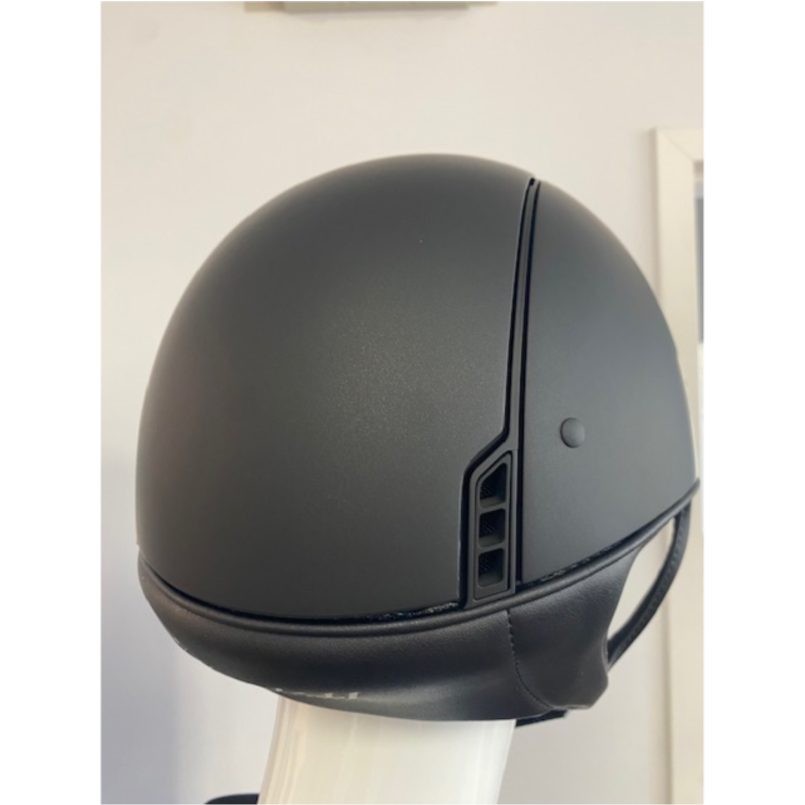 Samshield 1.0 Samshield Shadowmatt Dark Line Helmet w/ Tonal Matt Trim & Blazon