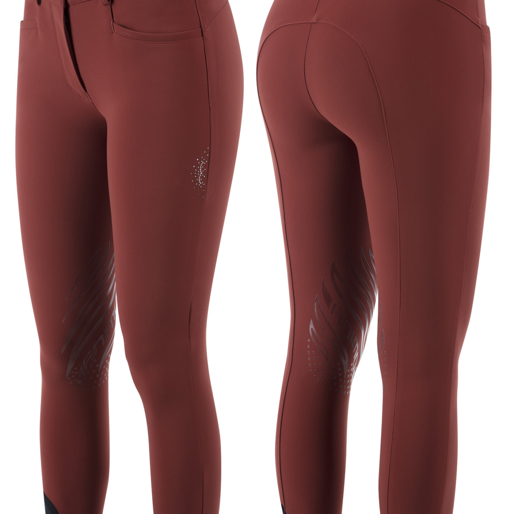 Animo Animo Nuka Women's Knee Grip Breeches Water Repellent Next Fabric