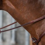 Dy'on NE05C Dy'On 4/8” Rubber Reins w/ 7 leather loops w/Hook Studs w/ Stainless Hardware