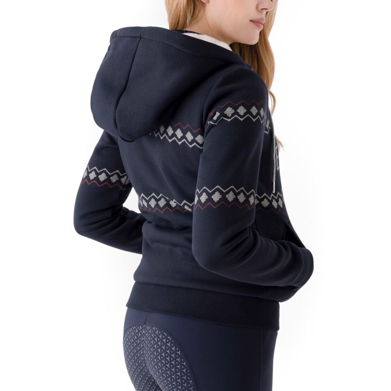 Equiline Equiline Vixy Women's Full Zip Hooded Sweatshirt