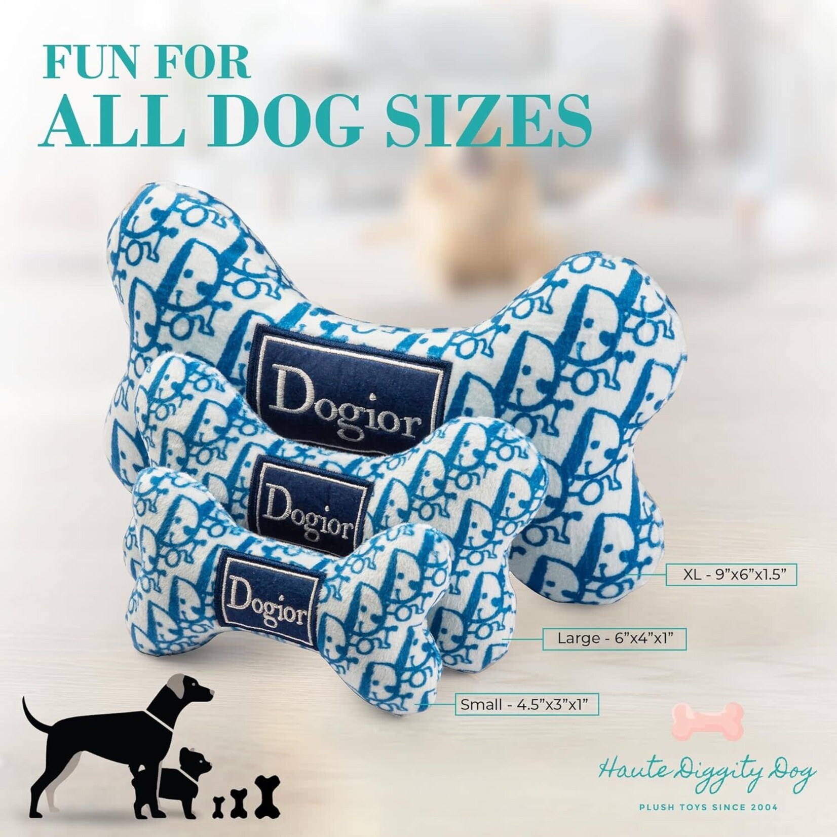 Haute Diggity Dog Dogior Bones Large