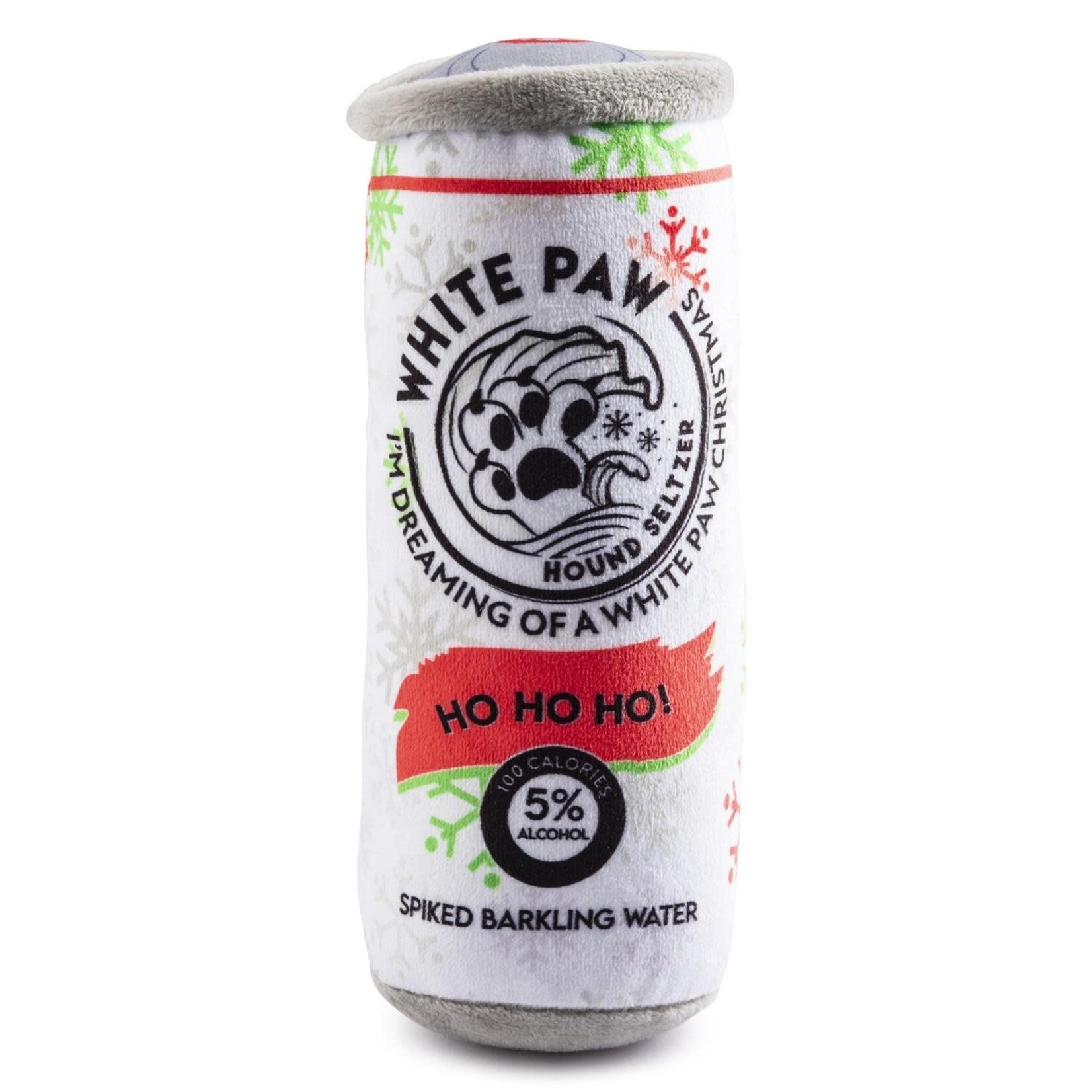 Haute Diggity Dog White Paw Howliday Dog Toy