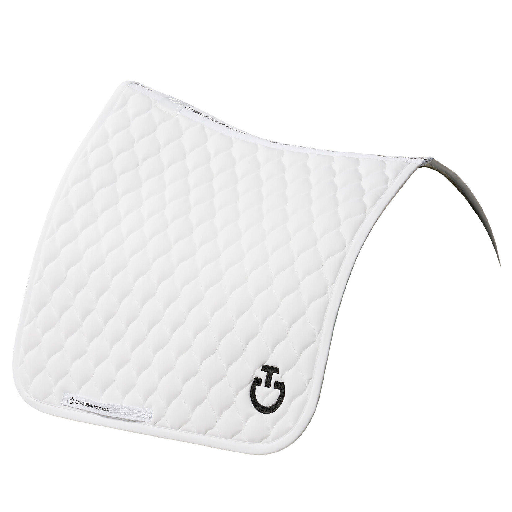 Cavalleria Toscana SOT054 Cavalleria Toscana Circular Quilted Jersey Dressage Saddle Pad