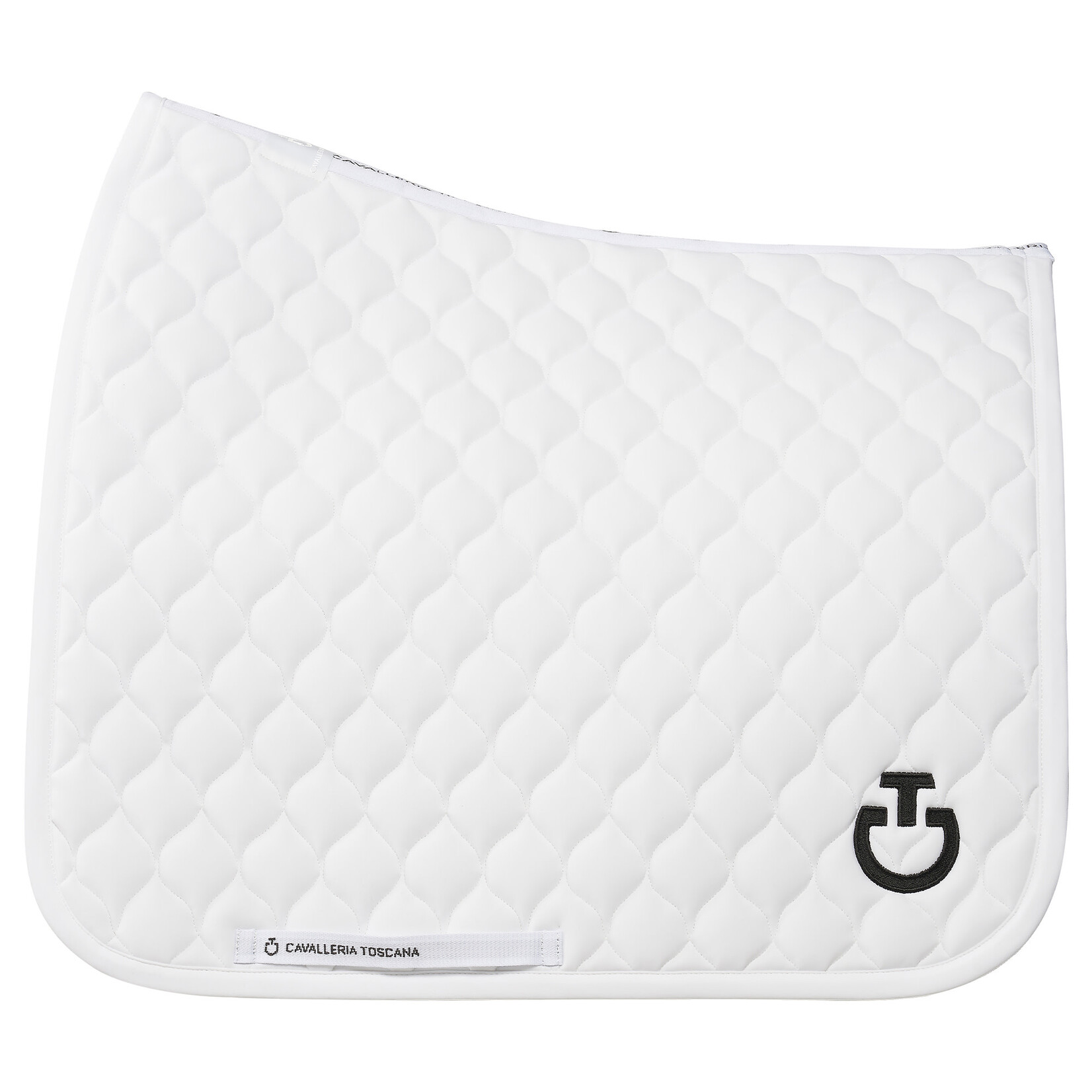 Cavalleria Toscana SOT054 Cavalleria Toscana Circular Quilted Jersey Dressage Saddle Pad