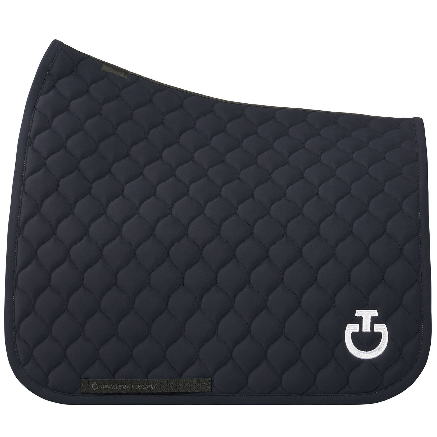 Cavalleria Toscana SOT054 Cavalleria Toscana Circular Quilted Jersey Dressage Saddle Pad