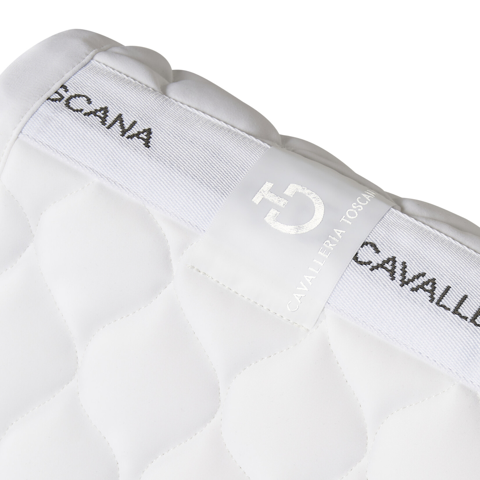 Cavalleria Toscana SOT054 Cavalleria Toscana Circular Quilted Jersey Dressage Saddle Pad
