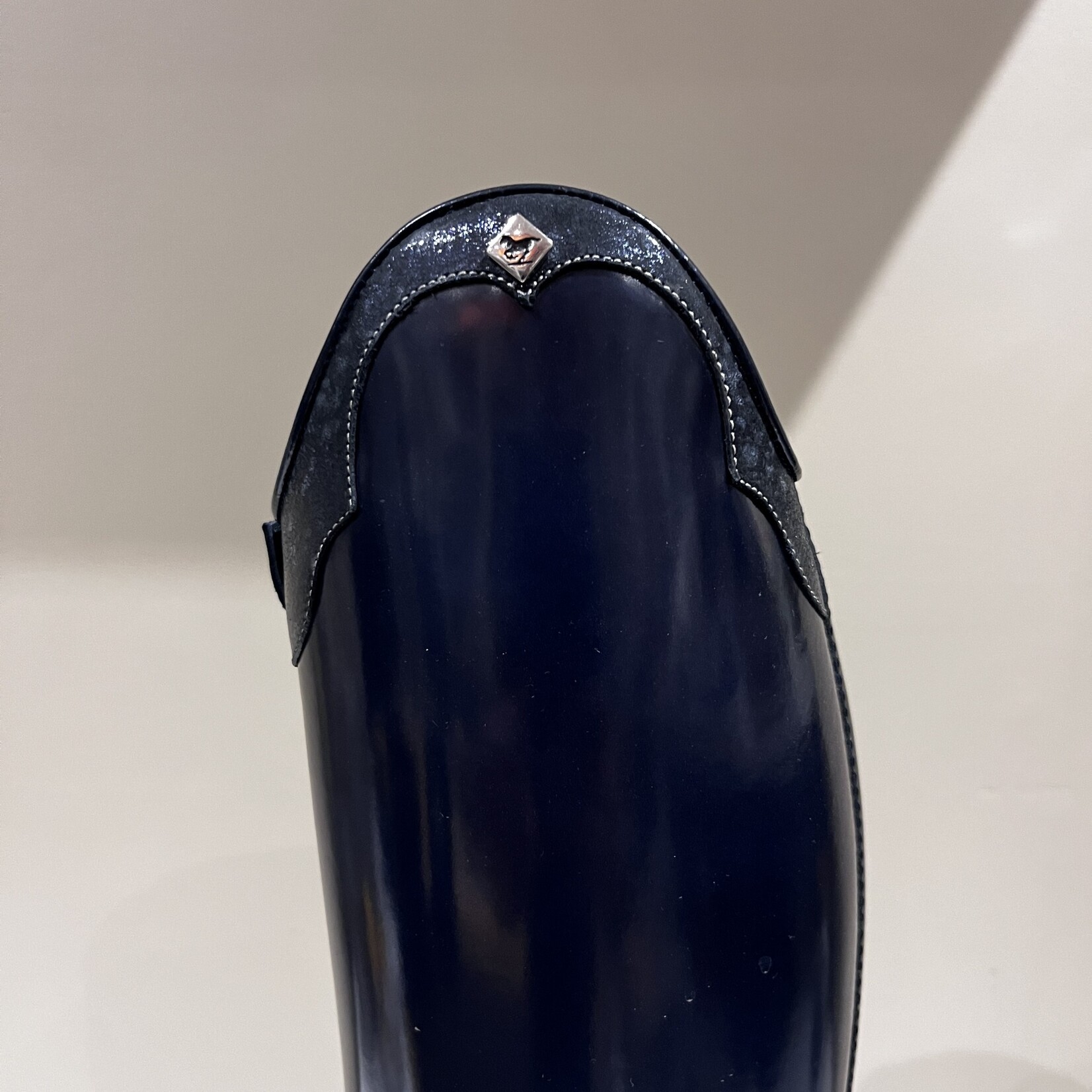 DeNiro DeNiro Custom Tiziano Dressage Boot Brushed Blue w/ G33 Top 38 MC S