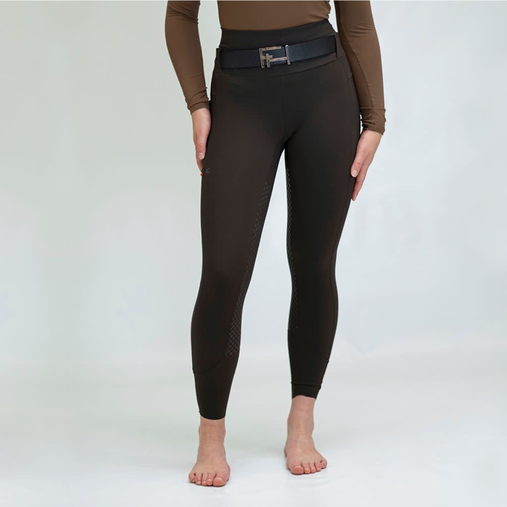 For Horses For Horses Nelly Ultra Move 3/4 Patch Leggings