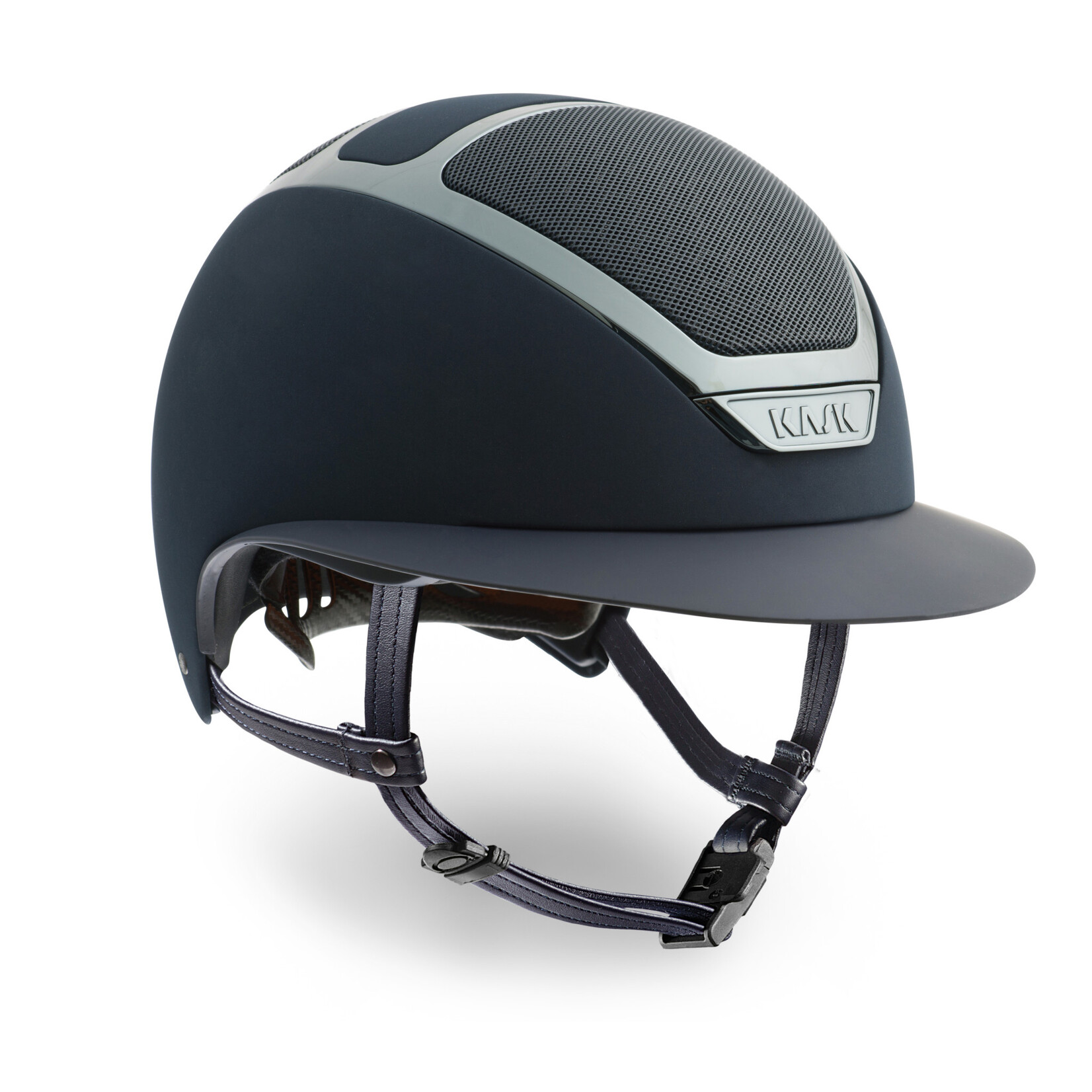 KASK Equestrian Kask WG11 Star Lady Chrome Riding Helmet- Sold as a kit with coordinating liner (sold separately)