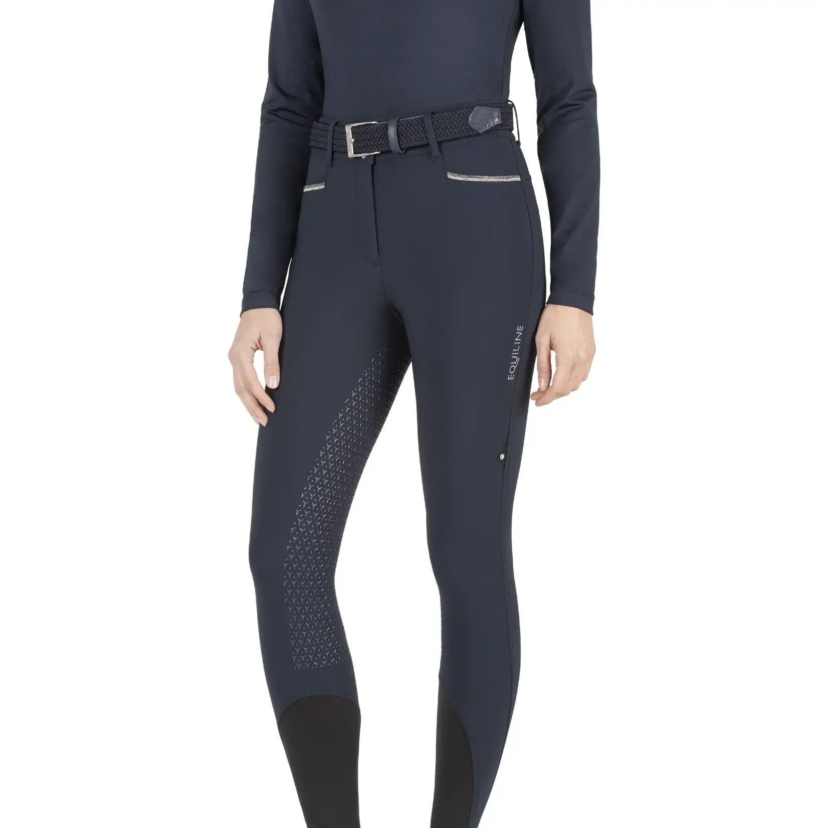 Equiline Equiline Gigafh Women's high waisted dual tech Winter b-move full grip breeches